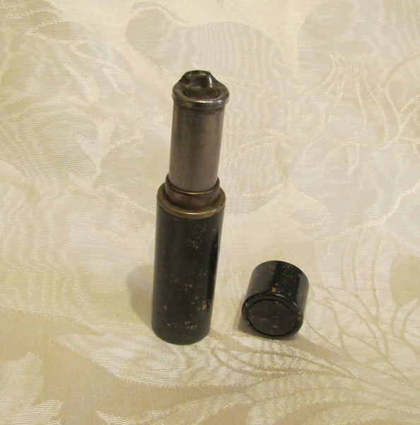 Antique Bakelite Atomizer Perfume Bottle 1920s Green Travel Perfume Bottle Patent Applied For Working