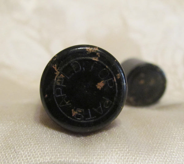 Antique Bakelite Atomizer Perfume Bottle 1920s Green Travel Perfume Bottle Patent Applied For Working