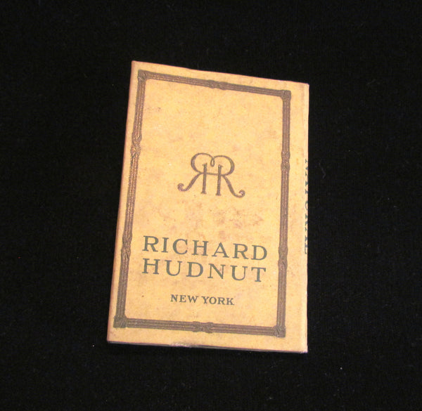 Richard Hudnut Book Compact Violet Sec Face Powder Unique Antique Powder Sheets