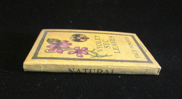 Richard Hudnut Book Compact Violet Sec Face Powder Unique Antique Powder Sheets