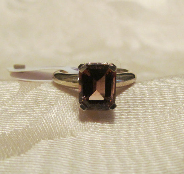 Bruce Magnotti Cocktail Ring 14Kt Gold Ring 2ct Rubellite Tourmaline Ring High Fashion Ring Fine Jewelry Size 5