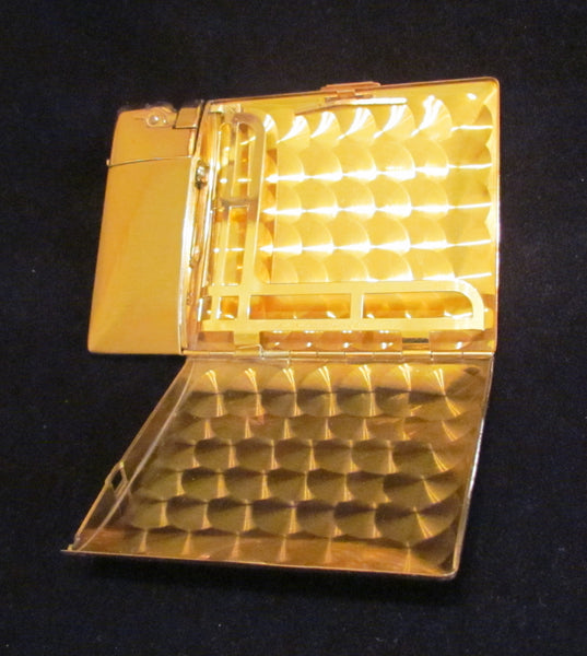Elgin American Lite-O-Matic Cigarette Case 1940s Great Working Condition
