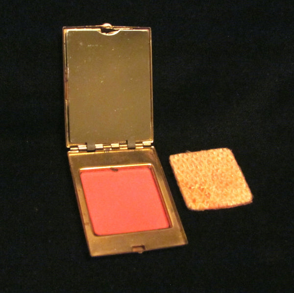 Vanstyle Ivory Enamel Powder And Rouge Compact 1930's Vintage Compact