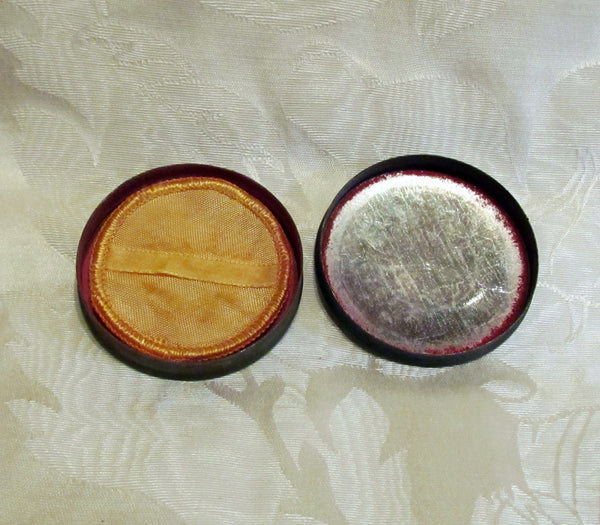 1930s Max Factor Supreme Rouge Tin Vintage Powder Tin