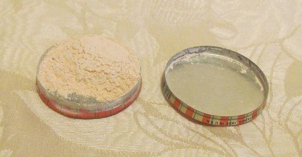 Vintage Powder Tin Armand Bouquet Complexion Powder Tin Full Sample Tin