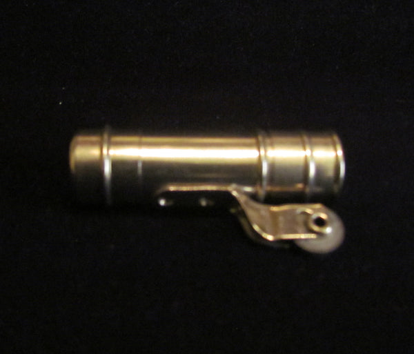 1930s Lighter Silver Trench Wind Proof Lighter Great Working Condition