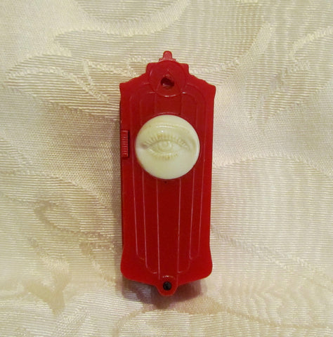 Clairol Mascara Touch Up Crayon Compact Vintage Art Deco Color Stick 1930's Cameo Compact Unused Rare