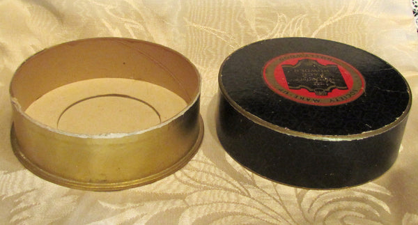 Max Factor Powder Box 1940s Hollywood Society Makeup Face Powder Container