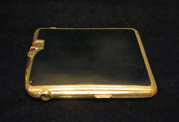 Ronson Ten A Case Lighter 1930s Enamel Cigarette Case Lighter Vintage Art Metal Works Working