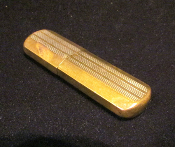 1930s Trench Lighter Brass Working Lighter