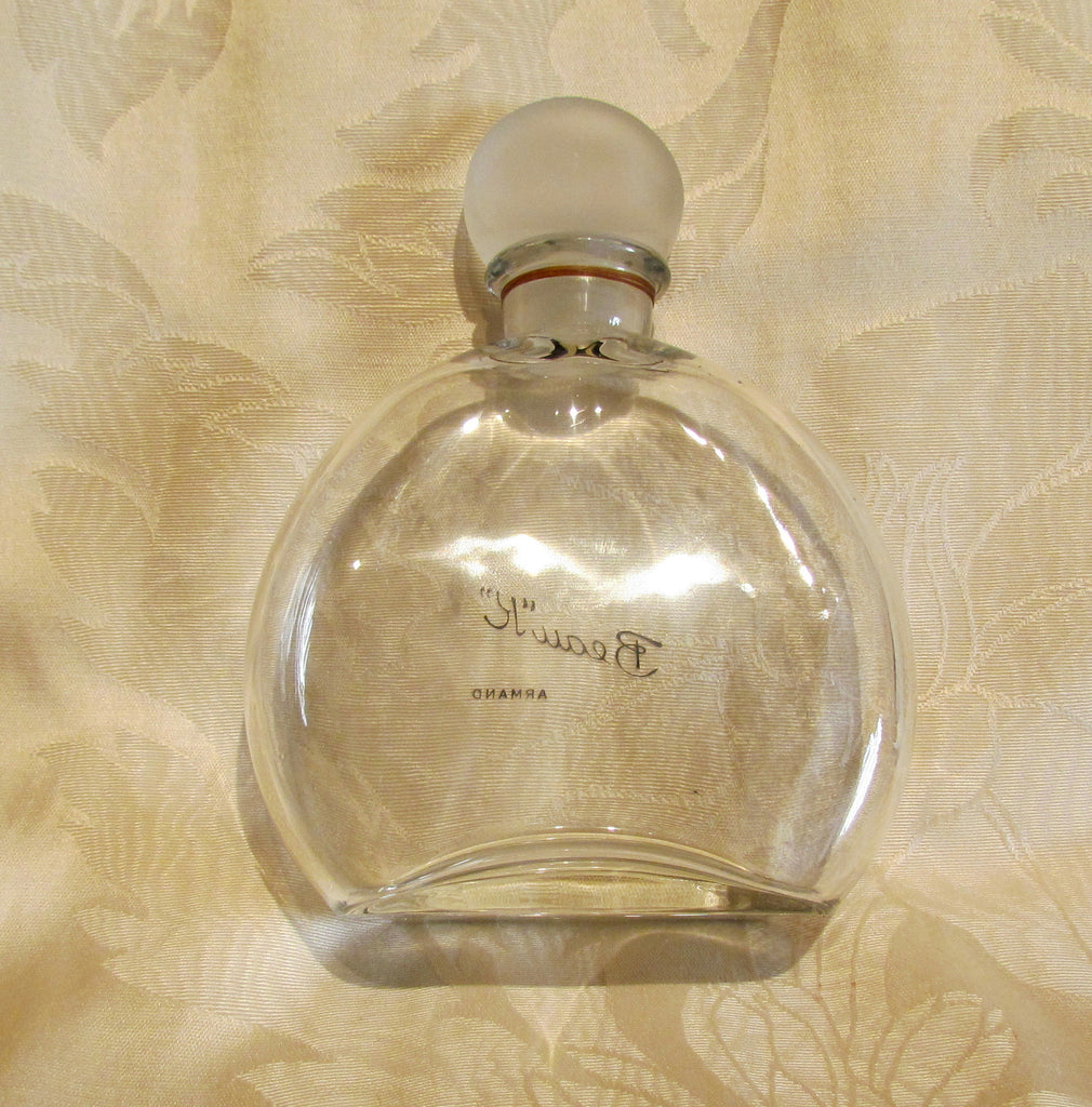 Antique Perfume Bottle Armand Beau K 1900's Hand Blown Glass Extremely ...