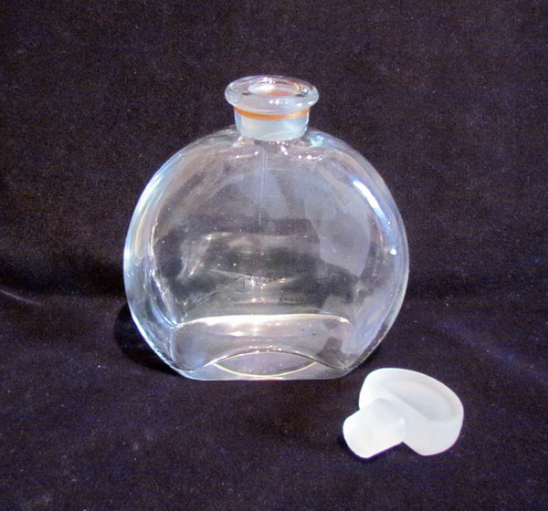 Antique Perfume Bottle Armand Beau K 1900's Hand Blown Glass Extremely Rare