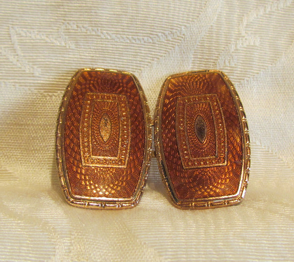 Antique Guilloche Belt Buckle FULCO Italian Designer