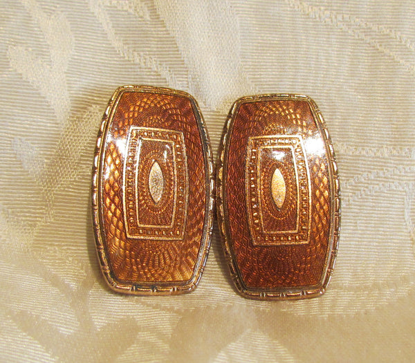 Antique Guilloche Belt Buckle FULCO Italian Designer