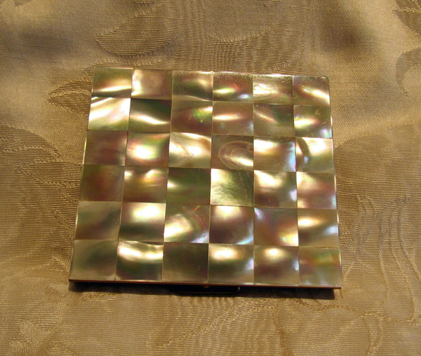 Mother Of Pearl Cigarette Case 1950's Marhill MOP Case