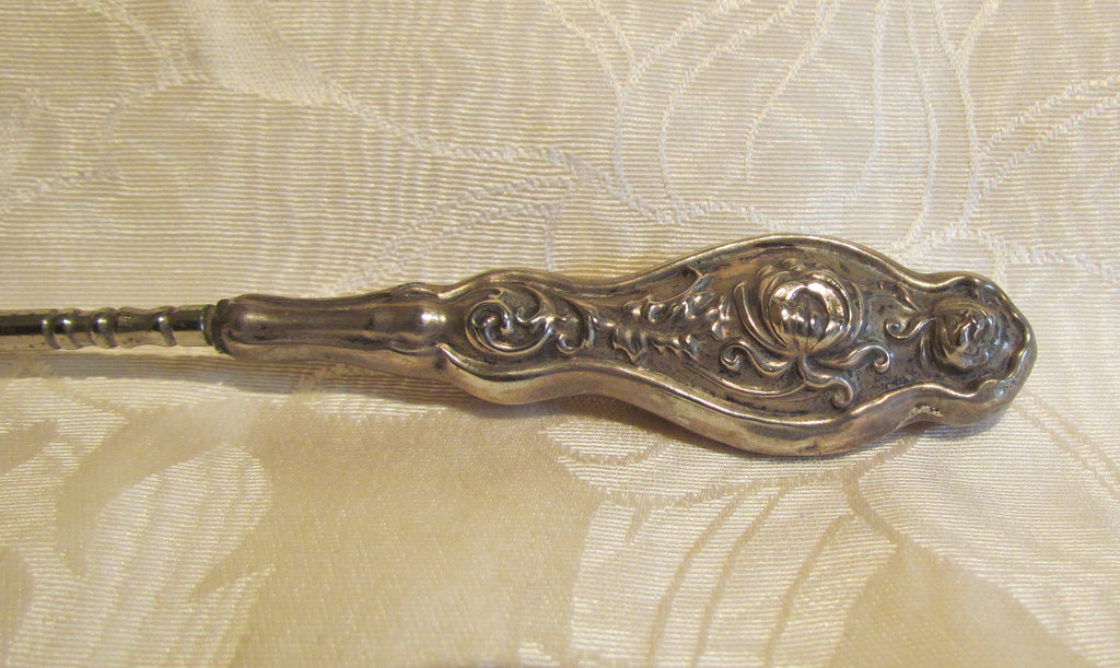 Victorian Button Hook Antique Silver Shoe Spat Corset Hook – Power