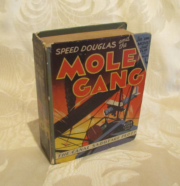 1941 Big Little Book Speed Douglas And The Mole Gang The Canal Sabotage Plot