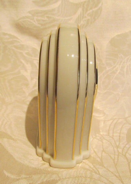 Lenox Quartz Clock Art Deco Style Working Clock Mint Condition