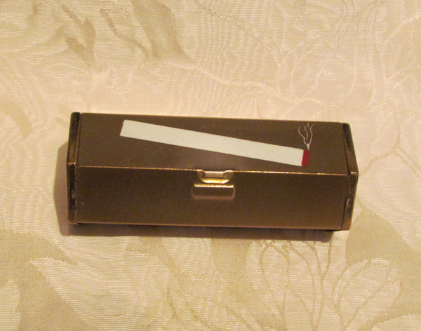 1950s Hexagon Cigarette Box Mad Men Cigarette Case Holder