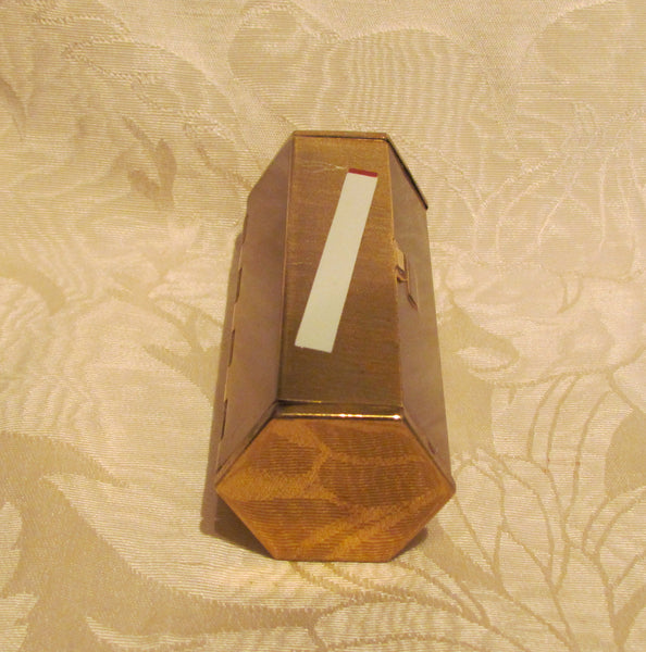 1950s Hexagon Cigarette Box Mad Men Cigarette Case Holder