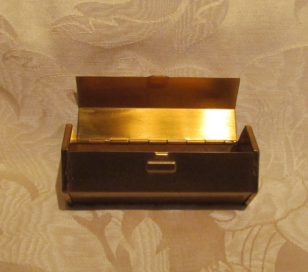 1950s Hexagon Cigarette Box Mad Men Cigarette Case Holder