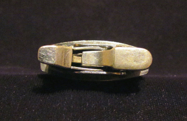 1930s Evans Trig-A-Lite Lighter Silver Working Pocket Lighter