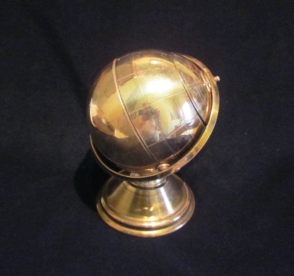 1940's Globe Ashtray Vintage Table Top Ashtray Office Decor Accessory