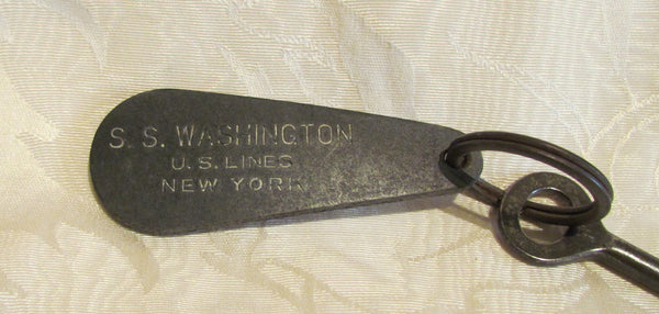 Antique Room Key S S Washington Luxury Liner Room Key