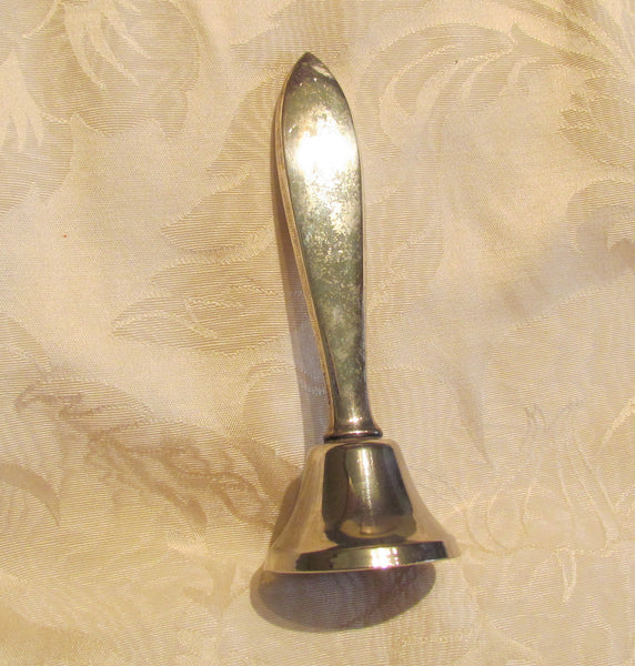 Vintage Sterling Silver Dinner Bell Kitchen Dining Decor