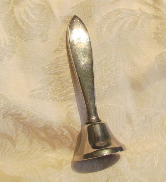 Vintage Sterling Silver Dinner Bell Kitchen Dining Decor