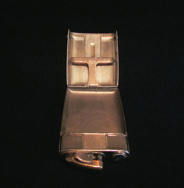 Evans Clipper Case Lighter 1930s Gold Working Lighter