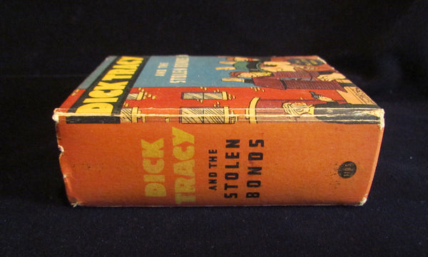 Big Little Book 1930s Dick Tracy And The Stolen Bonds
