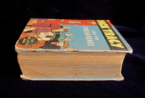 Big Little Book 1930s Dick Tracy And The Stolen Bonds