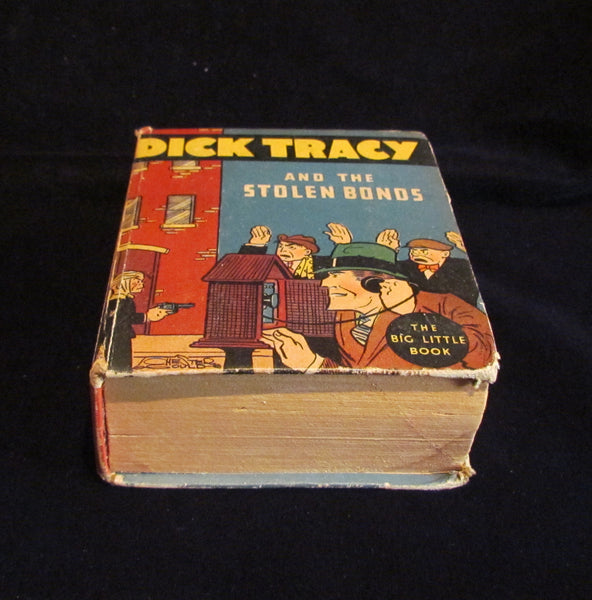 Big Little Book 1930s Dick Tracy And The Stolen Bonds
