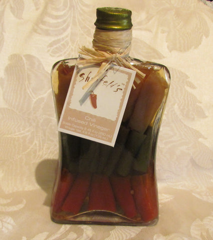 Chili Pepper Infused Vinegar Shonfeld's Chili Pepper Vinegar Bottle