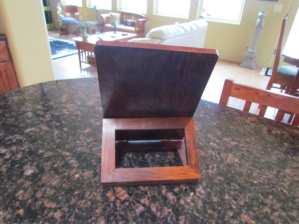 Hand Carved Wooden Book Stand New Shesham Cookbook Holder
