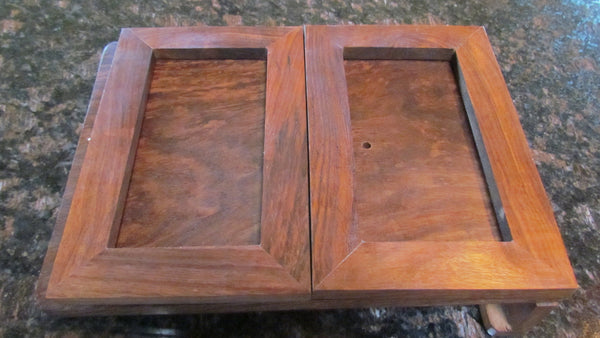 Hand Carved Wooden Book Stand New Shesham Cookbook Holder