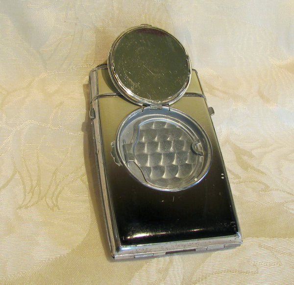 Art Deco Compact Case Lighter 1940's Evans Case Lighter Working