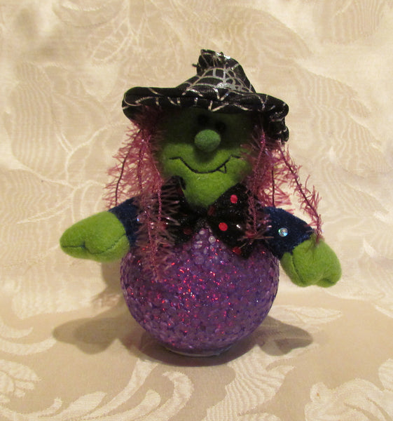 Halloween Witch Light Decoration Multi Color Flashing Light
