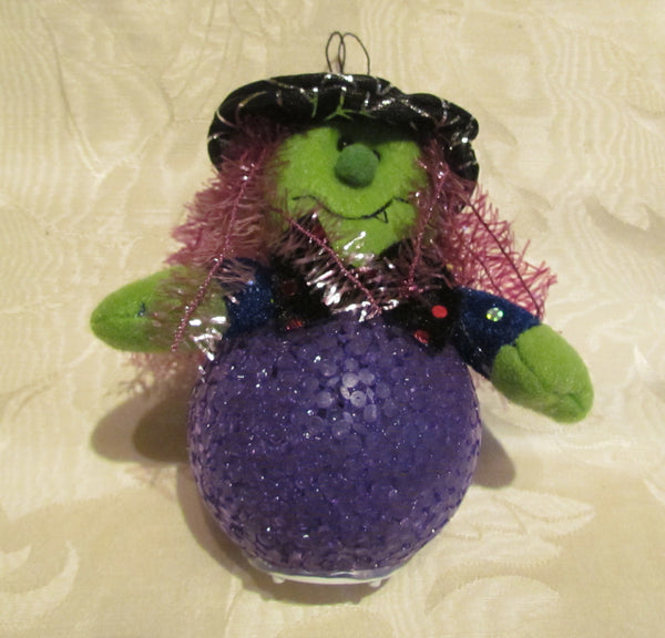 Halloween Witch Light Decoration Multi Color Flashing Light