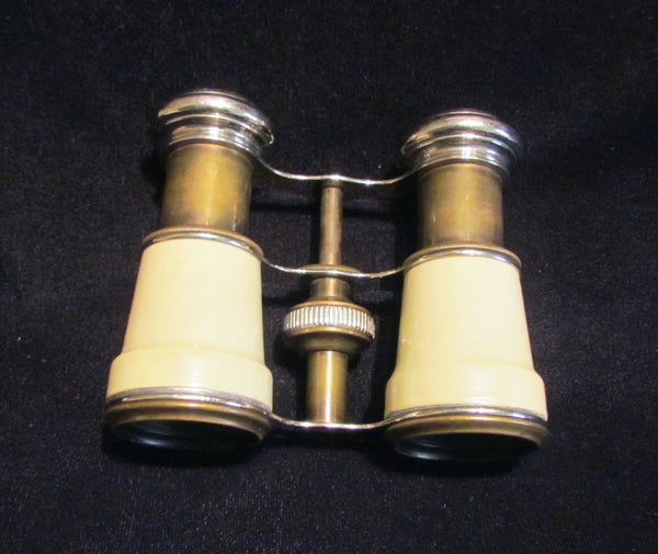 1800s Enamel Opera Glasses Binoculars Sportier Paris Jockey Sports Glasses