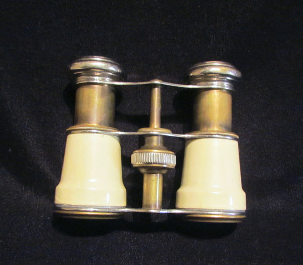 1800s Enamel Opera Glasses Binoculars Sportier Paris Jockey Sports Glasses