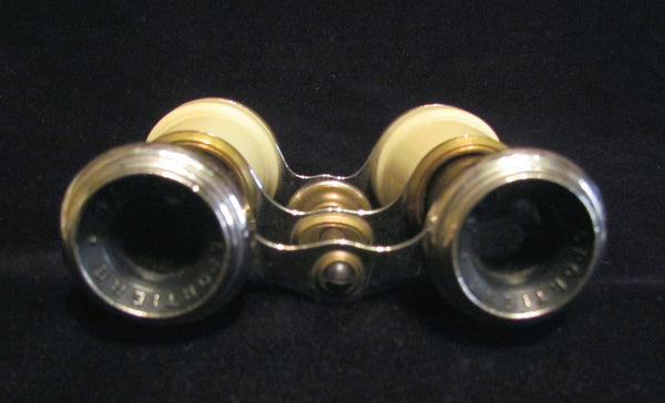 1800s Enamel Opera Glasses Binoculars Sportier Paris Jockey Sports Glasses