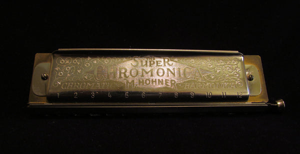 Hohner Super Chromonica Harmonica Model 270 Key of C 1930s Unused