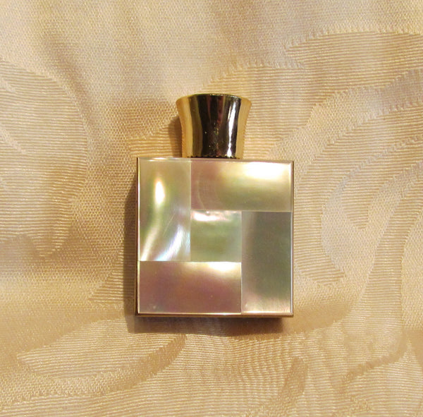 Mother Of Pearl Perfume Bottle 1950s Travel Fragrance Bottle