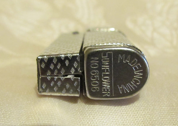 Vintage Silver Lighter Trench Wind Proof Lighter IMCO Style Great Working Condition