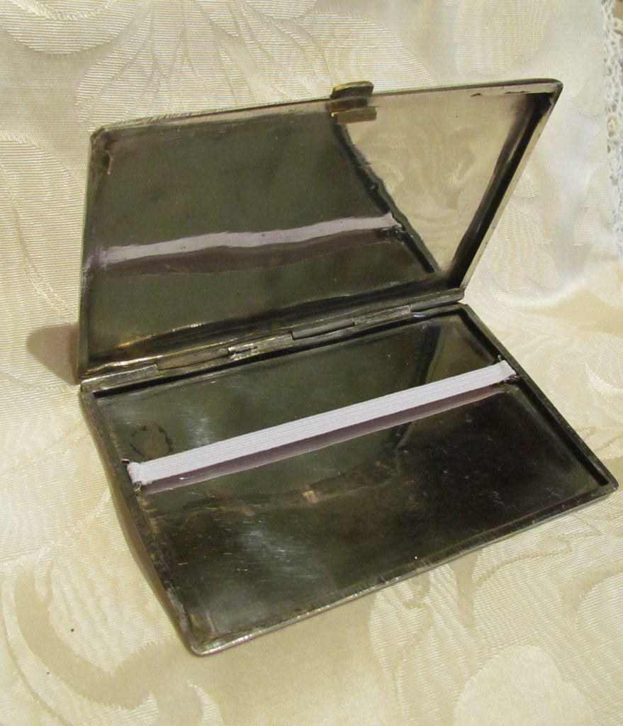 Vintage Cigarette Case Purse Accessory Silver Case Tobacciana Accessor –  TheFlyingHostess