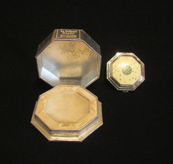 Cloisonne Richard Hudnut Le Debut Compact 1920s In Original Box