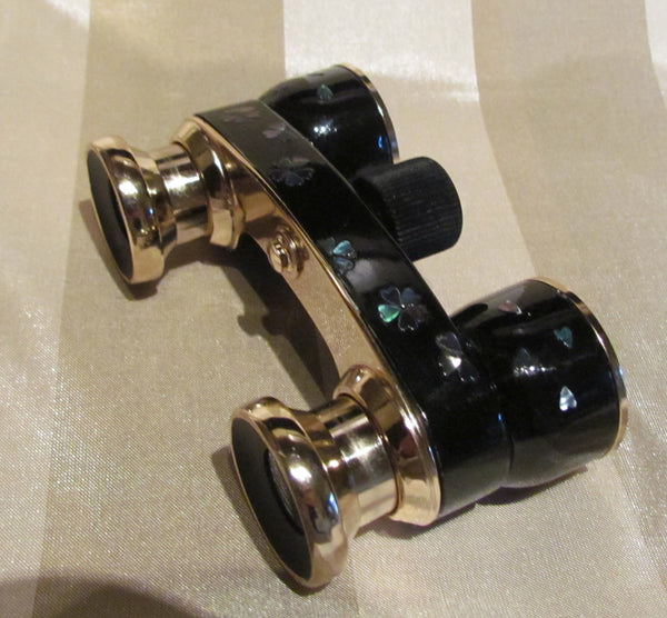 Mother Of Pearl Opera Glasses Binoculars Theater Glasses Boxed Whiting Davis Purse