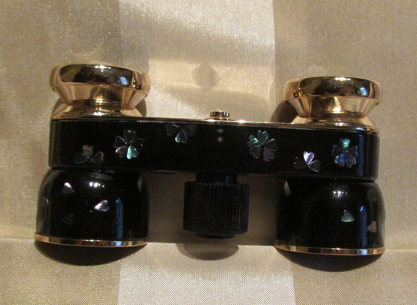 Mother Of Pearl Opera Glasses Binoculars Theater Glasses Boxed Whiting Davis Purse